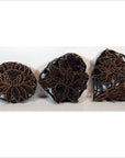 Indonesian COPPER BATIK INK BLOCKS-1. Asian & Chinese Furniture, Art, Antiques, Vintage Home Décor for sale at FEA Home