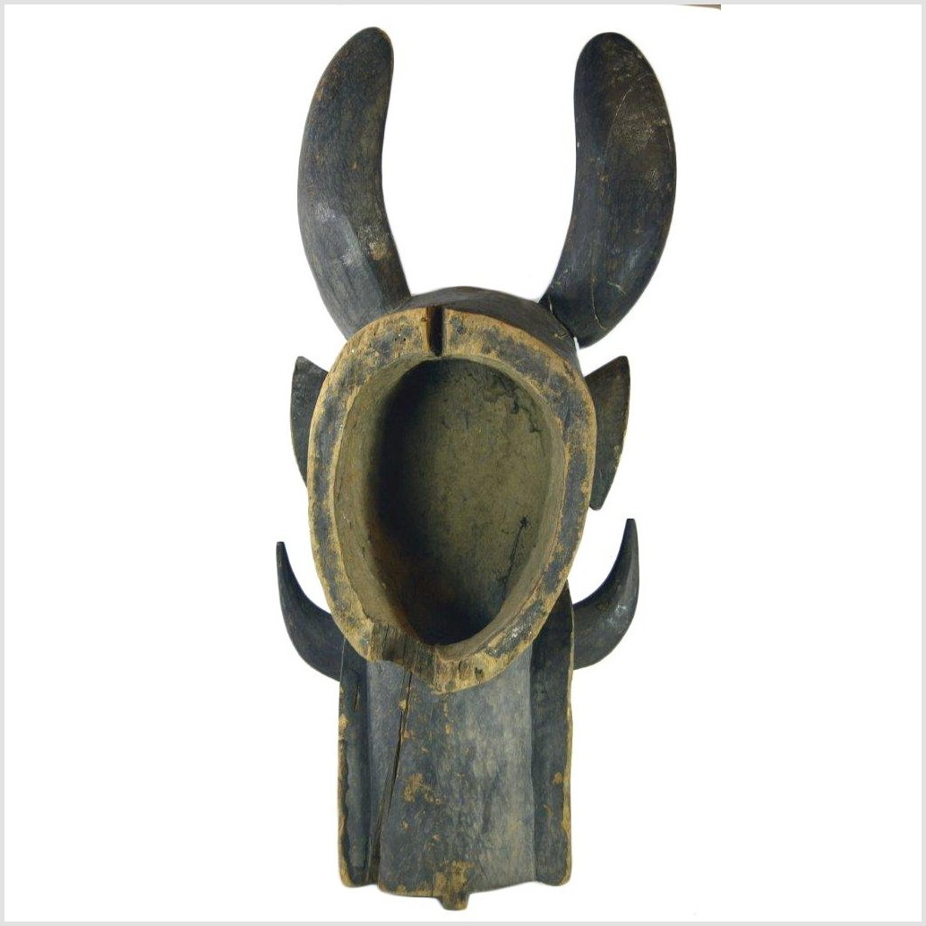 Indonesian Hand Carved Figural Shield-11. Asian & Chinese Furniture, Art, Antiques, Vintage Home Décor for sale at FEA Home
