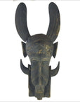 Indonesian Hand Carved Figural Shield-2. Asian & Chinese Furniture, Art, Antiques, Vintage Home Décor for sale at FEA Home
