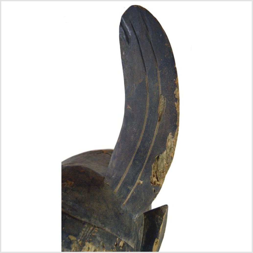 Indonesian Hand Carved Figural Shield-3. Asian & Chinese Furniture, Art, Antiques, Vintage Home Décor for sale at FEA Home