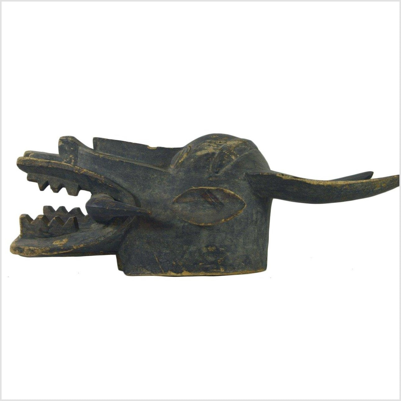Indonesian Hand Carved Figural Shield-6. Asian & Chinese Furniture, Art, Antiques, Vintage Home Décor for sale at FEA Home