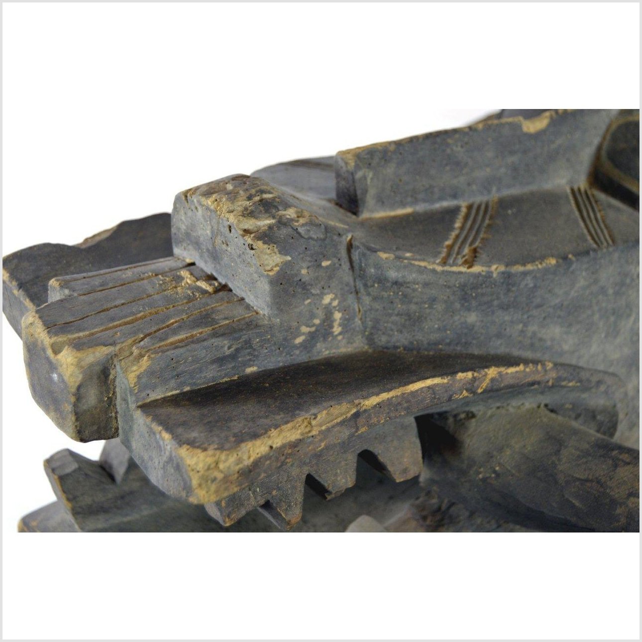 Indonesian Hand Carved Figural Shield-8. Asian & Chinese Furniture, Art, Antiques, Vintage Home Décor for sale at FEA Home
