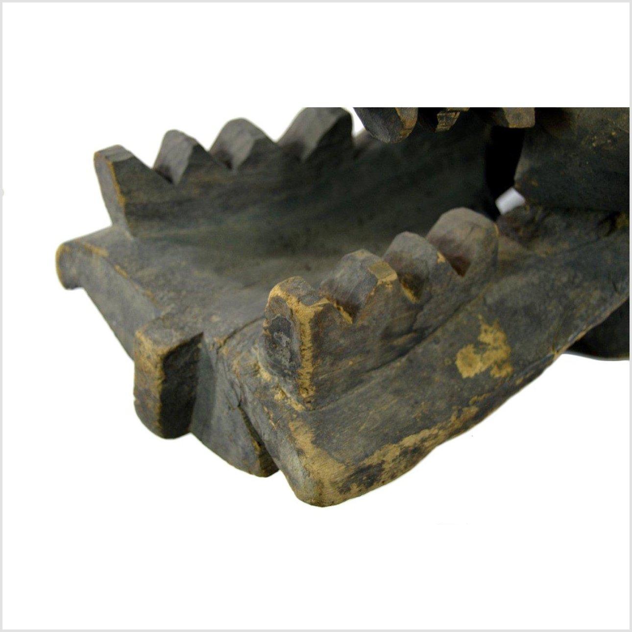 Indonesian Hand Carved Figural Shield-9. Asian & Chinese Furniture, Art, Antiques, Vintage Home Décor for sale at FEA Home