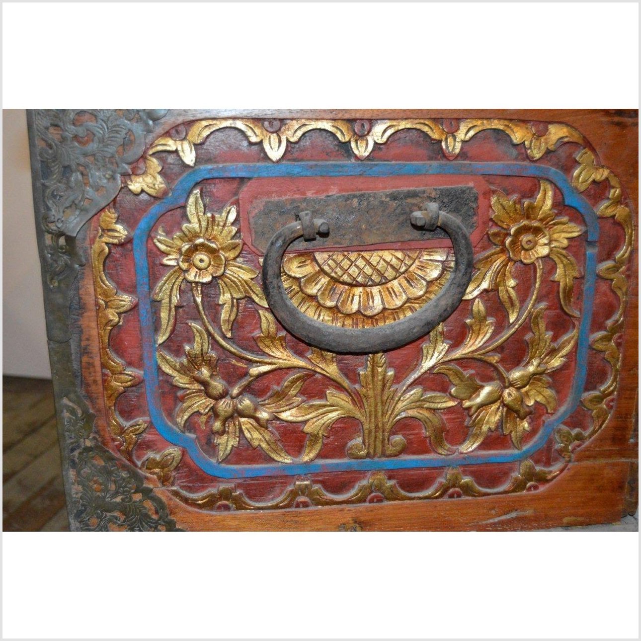 Indonesian Madura Blanket Chest-19. Asian & Chinese Furniture, Art, Antiques, Vintage Home Décor for sale at FEA Home