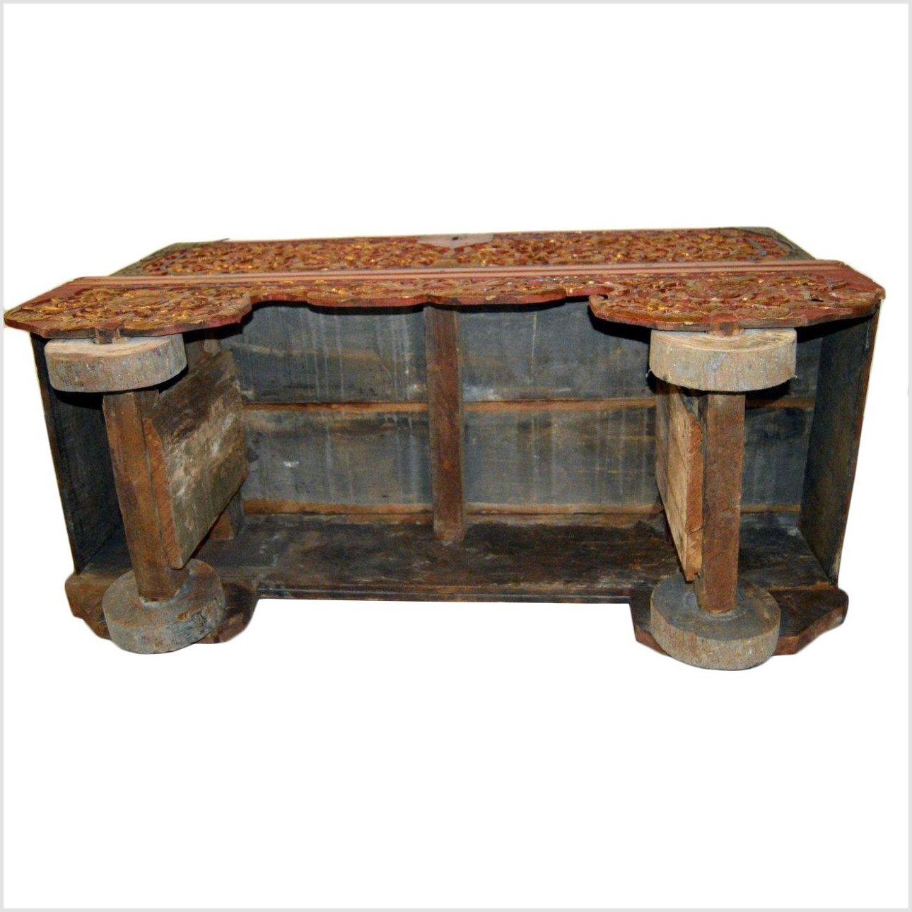 Indonesian Madura Blanket Chest-25. Asian & Chinese Furniture, Art, Antiques, Vintage Home Décor for sale at FEA Home