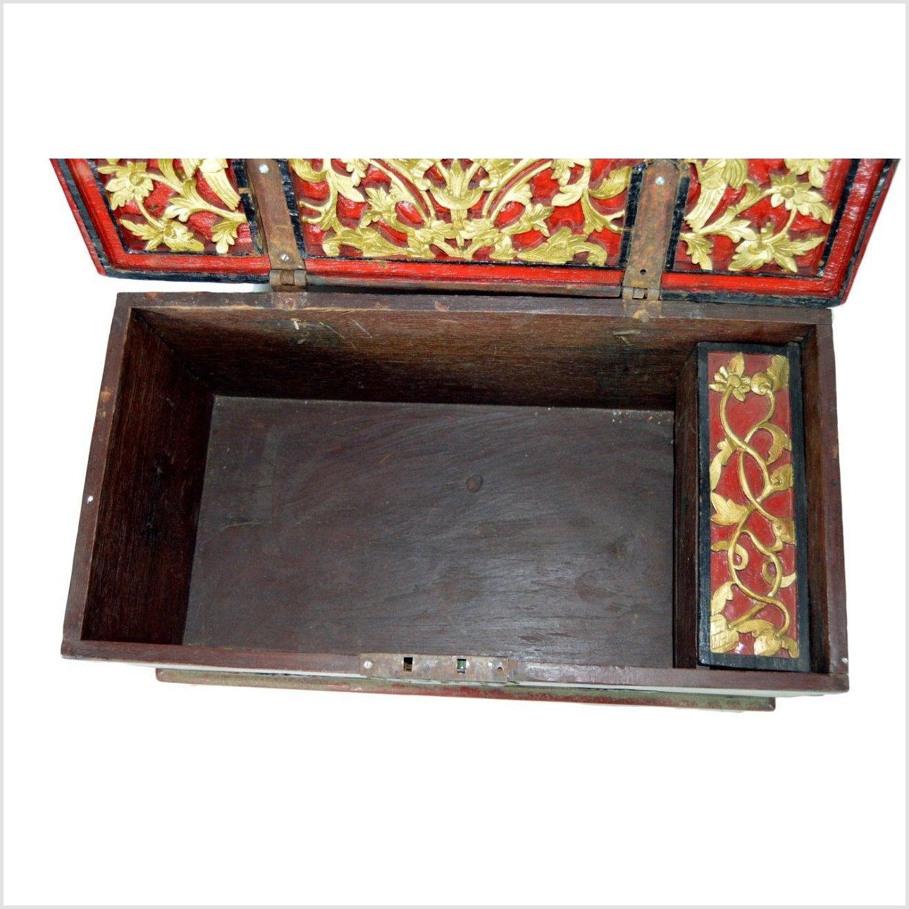 Indonesian Madura Treasure Chest-13. Asian & Chinese Furniture, Art, Antiques, Vintage Home Décor for sale at FEA Home
