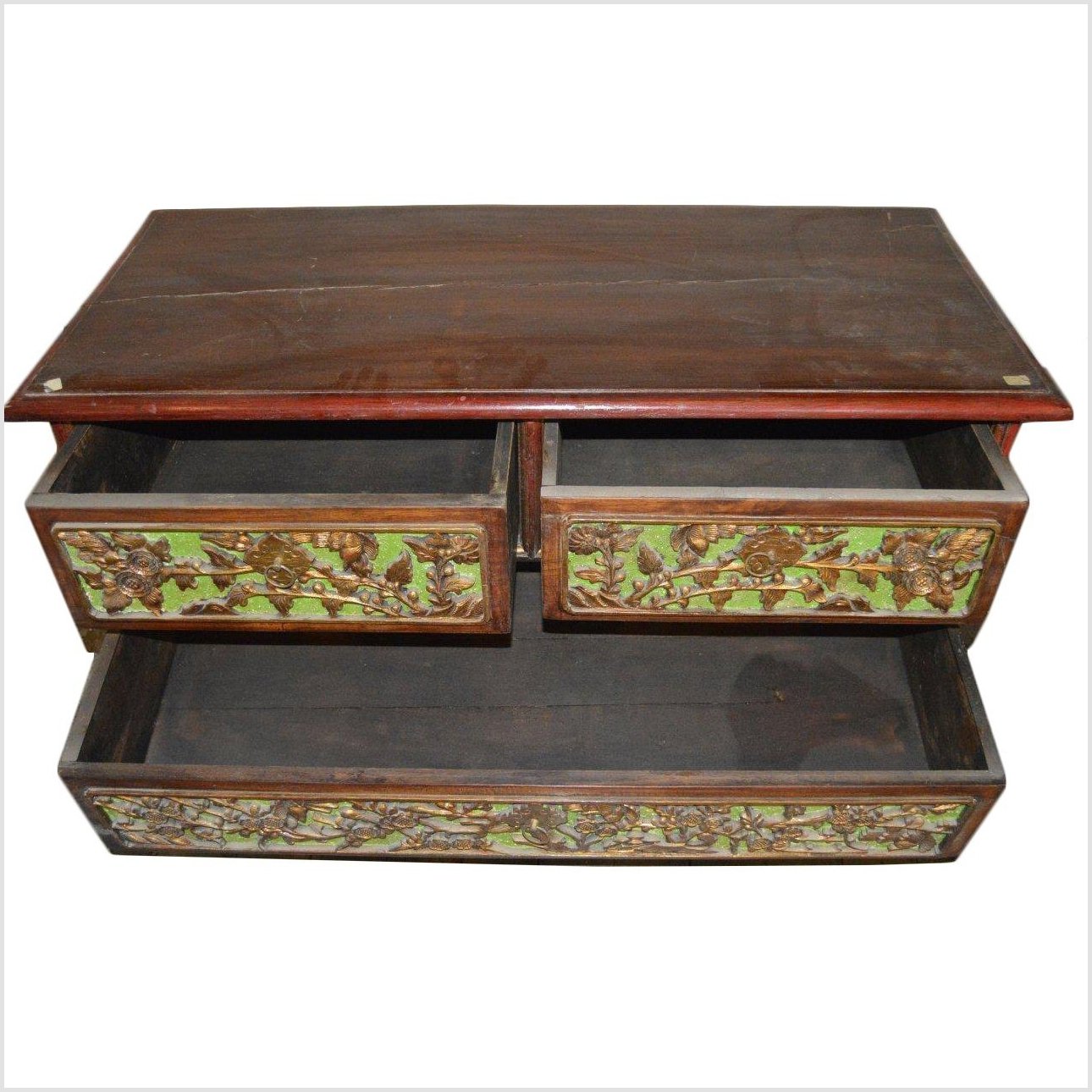 Indonesian Pillow Trunk-10. Asian & Chinese Furniture, Art, Antiques, Vintage Home Décor for sale at FEA Home