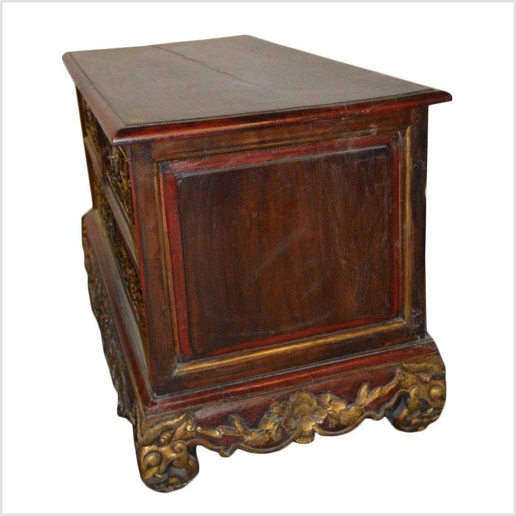 Indonesian Pillow Trunk-11. Asian & Chinese Furniture, Art, Antiques, Vintage Home Décor for sale at FEA Home