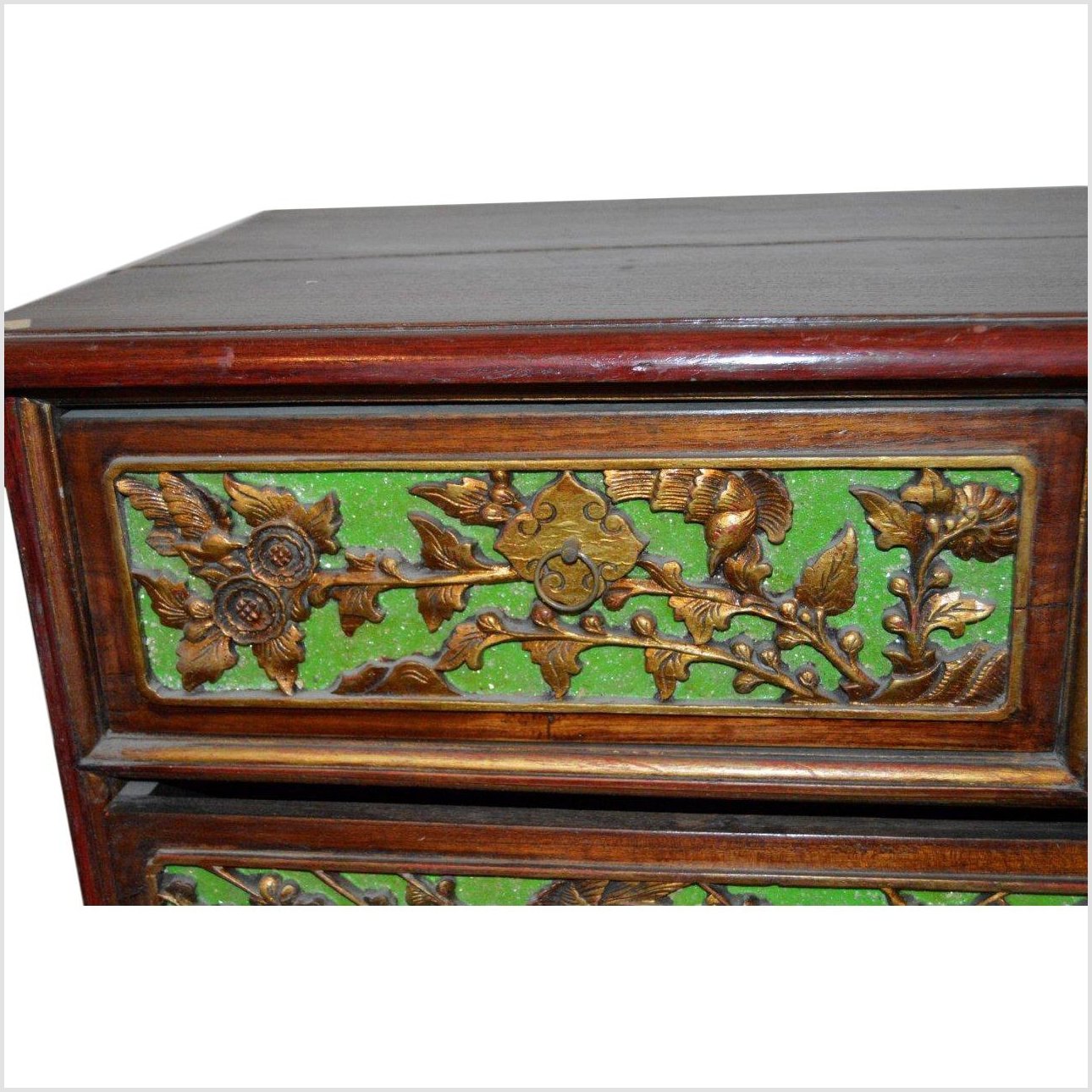 Indonesian Pillow Trunk-4. Asian & Chinese Furniture, Art, Antiques, Vintage Home Décor for sale at FEA Home