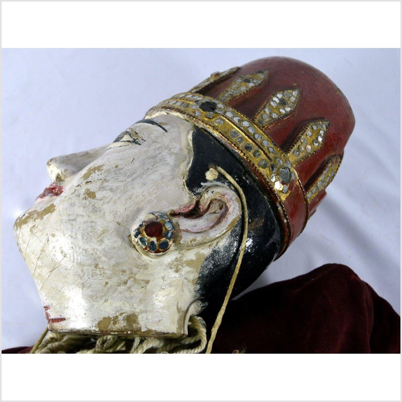 Indonesian Puppet-6. Asian & Chinese Furniture, Art, Antiques, Vintage Home Décor for sale at FEA Home