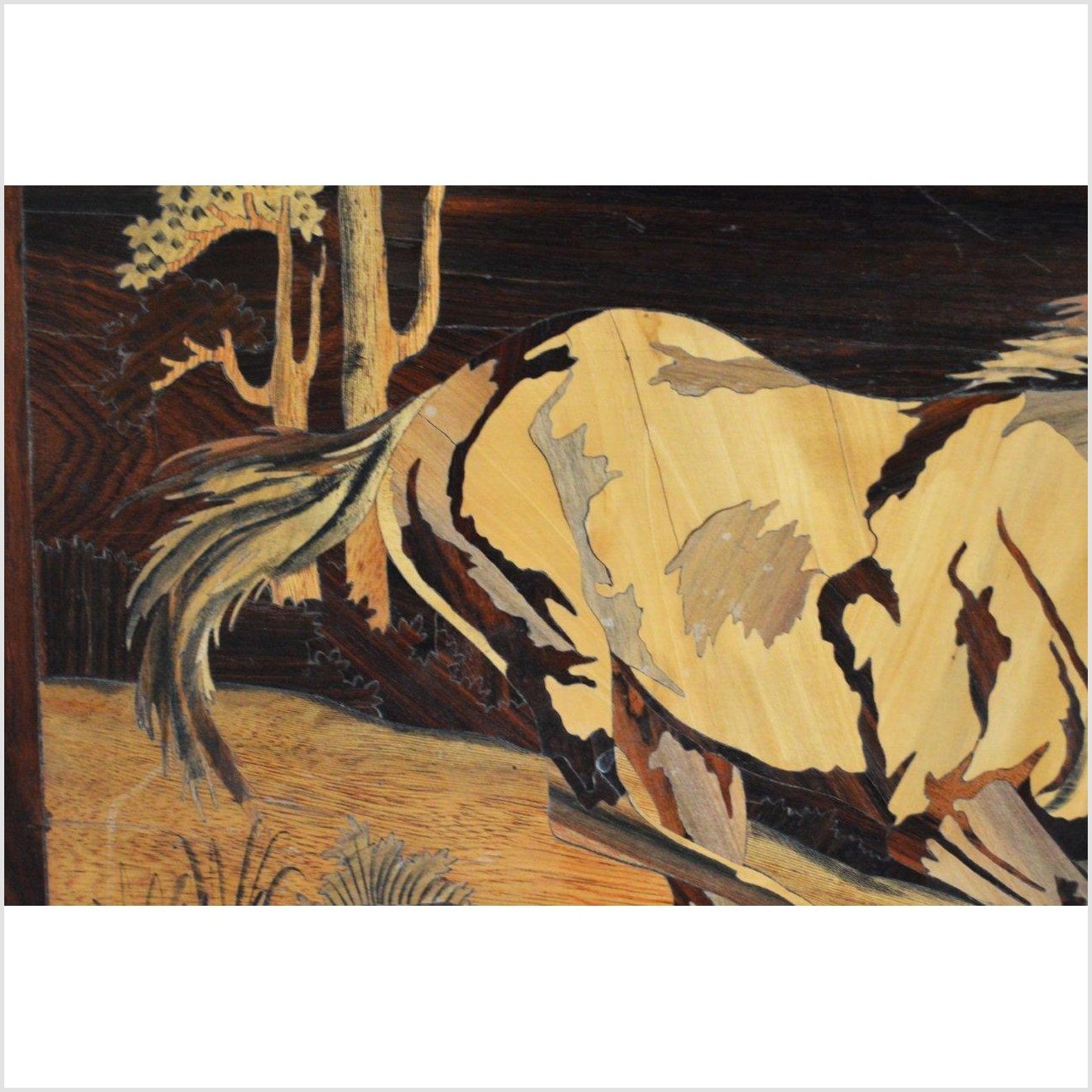 Inlaid Horse Painting-3. Asian & Chinese Furniture, Art, Antiques, Vintage Home Décor for sale at FEA Home