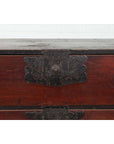Japanese 19th Century Lacquered Sendai Clothing Tansu with Elaborate Hardware-5. Asian & Chinese Furniture, Art, Antiques, Vintage Home Décor for sale at FEA Home