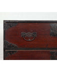 Japanese 19th Century Lacquered Sendai Clothing Tansu with Elaborate Hardware-6. Asian & Chinese Furniture, Art, Antiques, Vintage Home Décor for sale at FEA Home