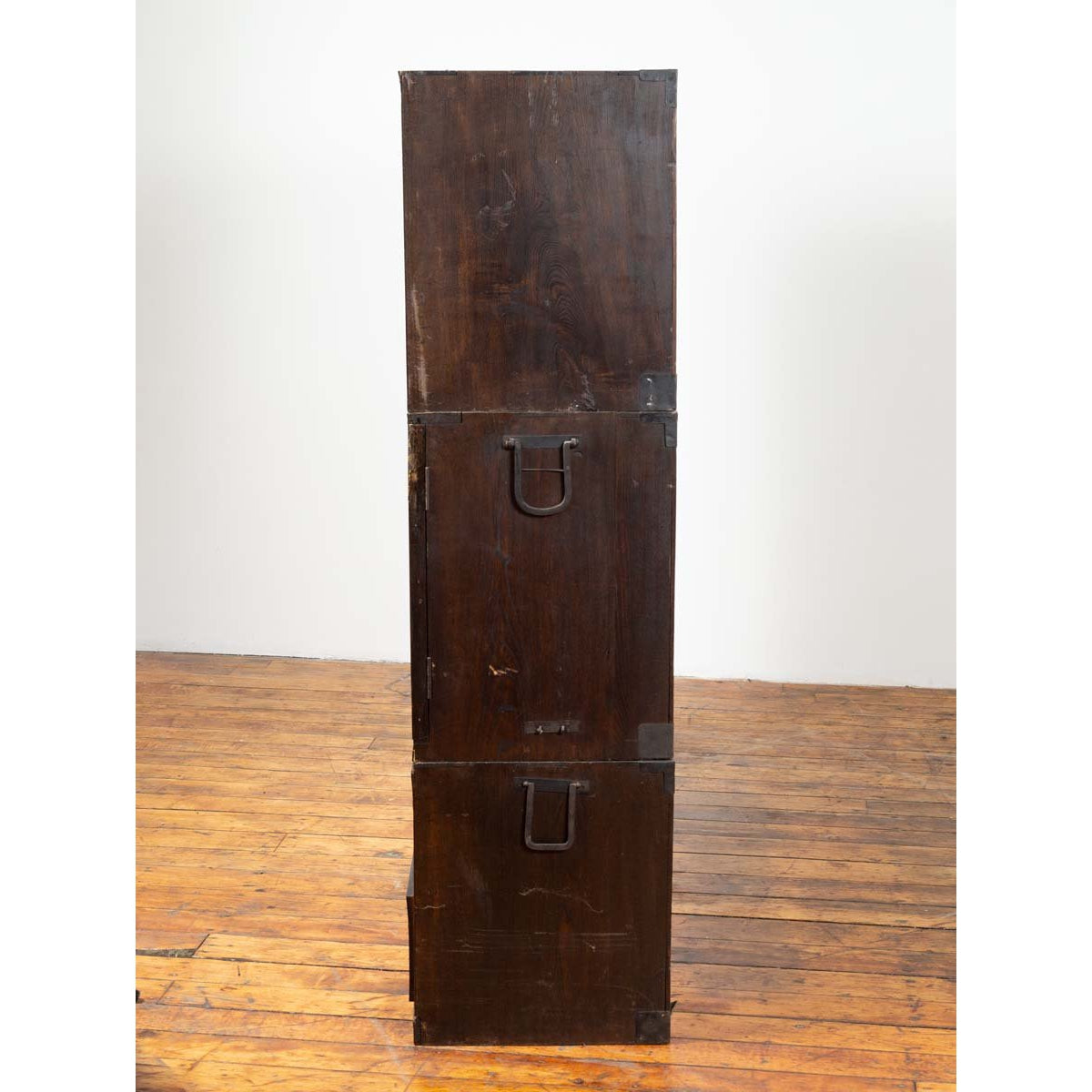 Japanese 19th Century Mulberry Wood Kimono Cabinet with Doors and Drawers-12. Asian & Chinese Furniture, Art, Antiques, Vintage Home Décor for sale at FEA Home
