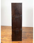 Japanese 19th Century Mulberry Wood Kimono Cabinet with Doors and Drawers-12. Asian & Chinese Furniture, Art, Antiques, Vintage Home Décor for sale at FEA Home