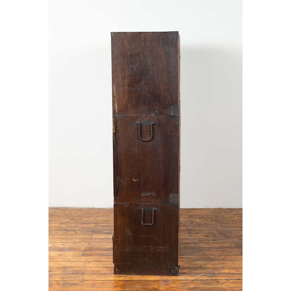 Japanese 19th Century Mulberry Wood Kimono Cabinet with Doors and Drawers-14. Asian & Chinese Furniture, Art, Antiques, Vintage Home Décor for sale at FEA Home