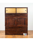 Japanese 19th Century Mulberry Wood Kimono Cabinet with Doors and Drawers-3. Asian & Chinese Furniture, Art, Antiques, Vintage Home Décor for sale at FEA Home