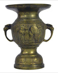 Ornate Japanese Brass Vase-1. Asian & Chinese Furniture, Art, Antiques, Vintage Home Décor for sale at FEA Home