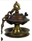 Japanese Brass Temple Incense Burner-6. Asian & Chinese Furniture, Art, Antiques, Vintage Home Décor for sale at FEA Home