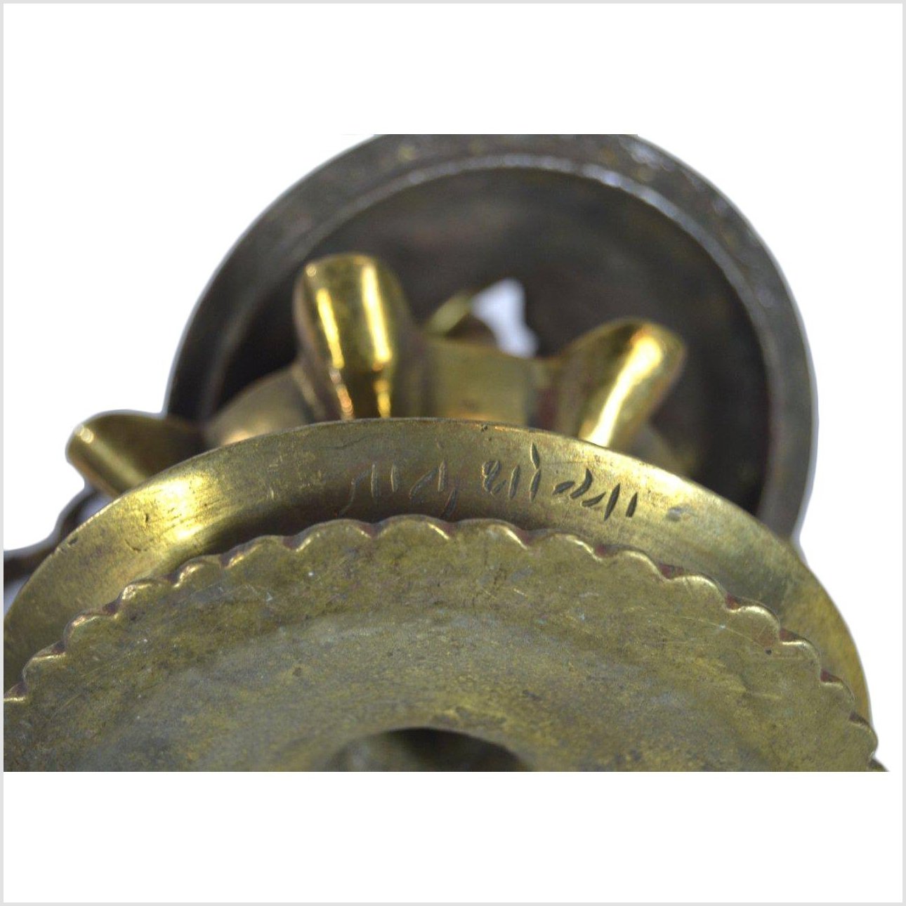 Japanese Brass Temple Incense Burner-8. Asian & Chinese Furniture, Art, Antiques, Vintage Home Décor for sale at FEA Home