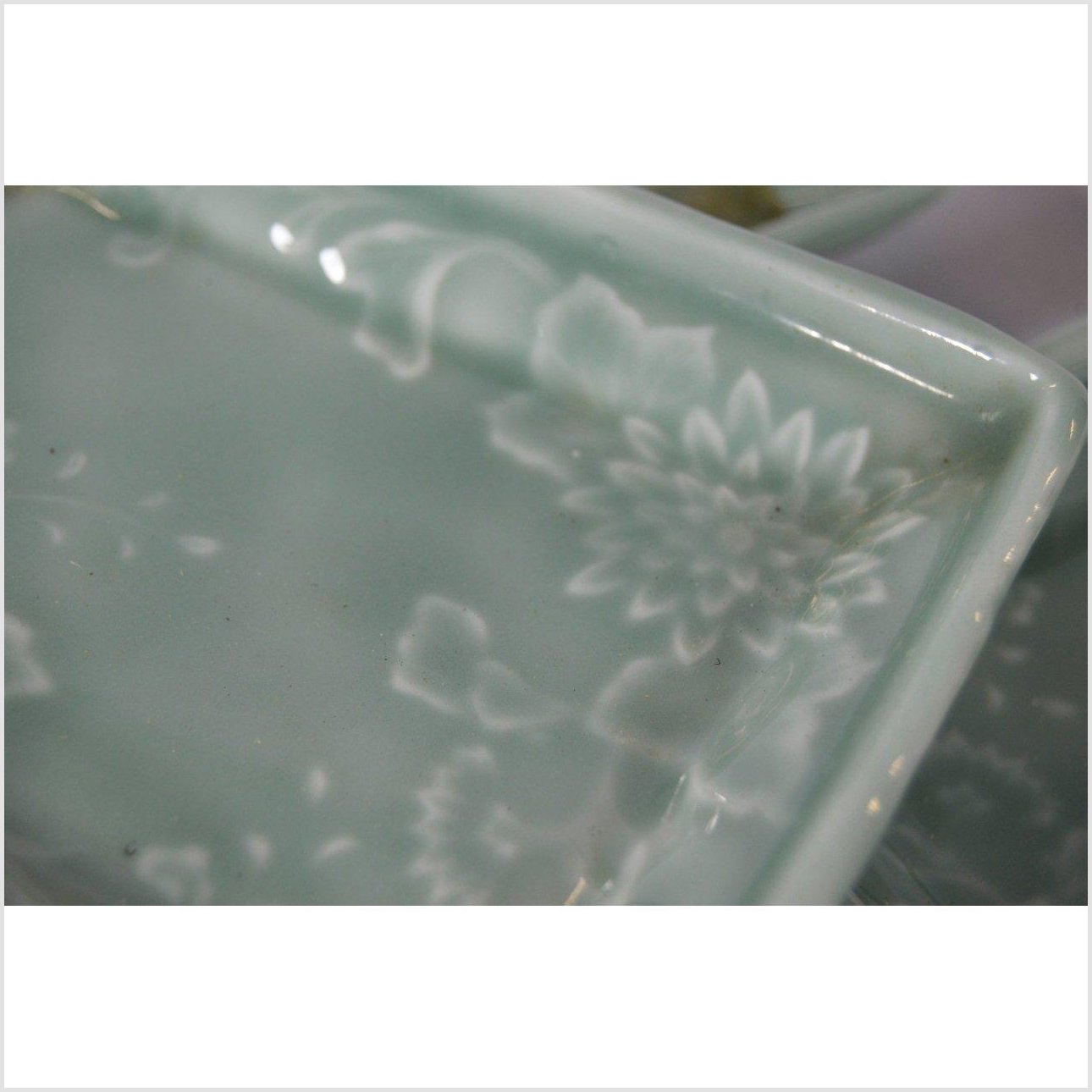 Japanese Celadon Serving Bowls-3. Asian & Chinese Furniture, Art, Antiques, Vintage Home Décor for sale at FEA Home