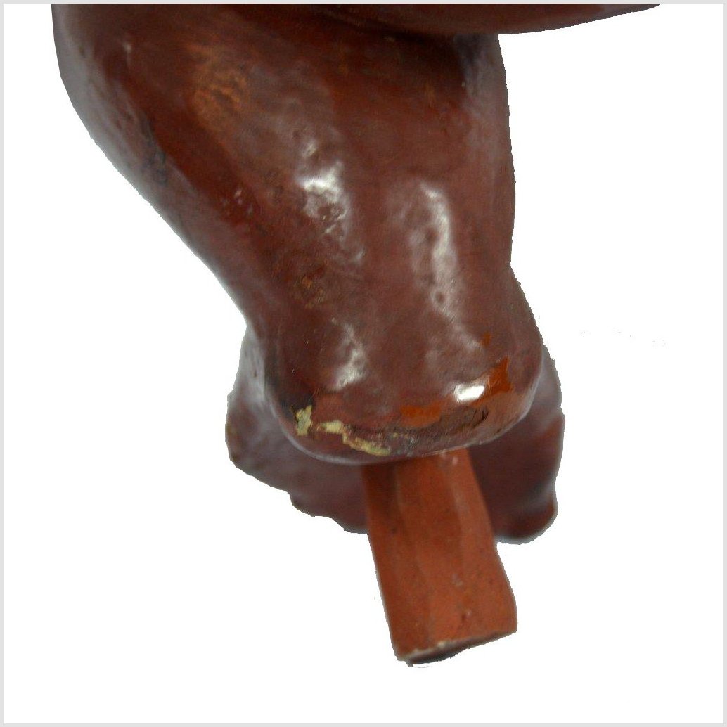 Japanese Hand Carved Lacquered Boy-10. Asian & Chinese Furniture, Art, Antiques, Vintage Home Décor for sale at FEA Home