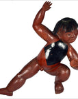 Japanese Hand Carved Lacquered Boy-1. Asian & Chinese Furniture, Art, Antiques, Vintage Home Décor for sale at FEA Home