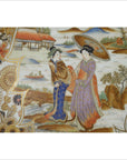 Japanese Kutani Hand Painted Porcelain Plate-2. Asian & Chinese Furniture, Art, Antiques, Vintage Home Décor for sale at FEA Home