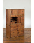 Meiji Kiri Wood Tansu Japanese Tea Cabinet-10. Asian & Chinese Furniture, Art, Antiques, Vintage Home Décor for sale at FEA Home