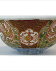Japanese Multicolor Imari Meiji Porcelain Bowl-2. Asian & Chinese Furniture, Art, Antiques, Vintage Home Décor for sale at FEA Home