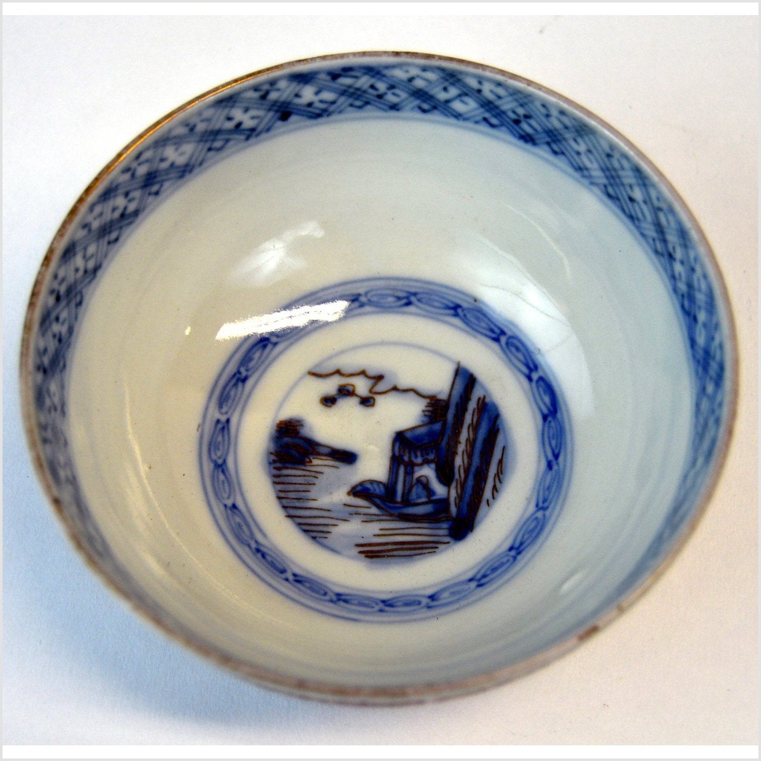 Japanese Multicolor Imari Meiji Porcelain Bowl-4. Asian & Chinese Furniture, Art, Antiques, Vintage Home Décor for sale at FEA Home