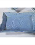 Japanese Robbins Egg Blue Celadon Serving Bowls-3. Asian & Chinese Furniture, Art, Antiques, Vintage Home Décor for sale at FEA Home