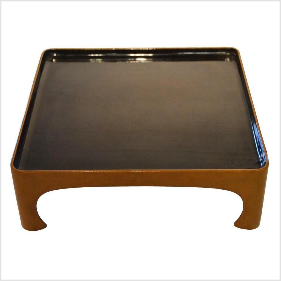 Japanese Taisho Lacquered Bamboo Tea Ceremony Tray-4. Asian & Chinese Furniture, Art, Antiques, Vintage Home Décor for sale at FEA Home