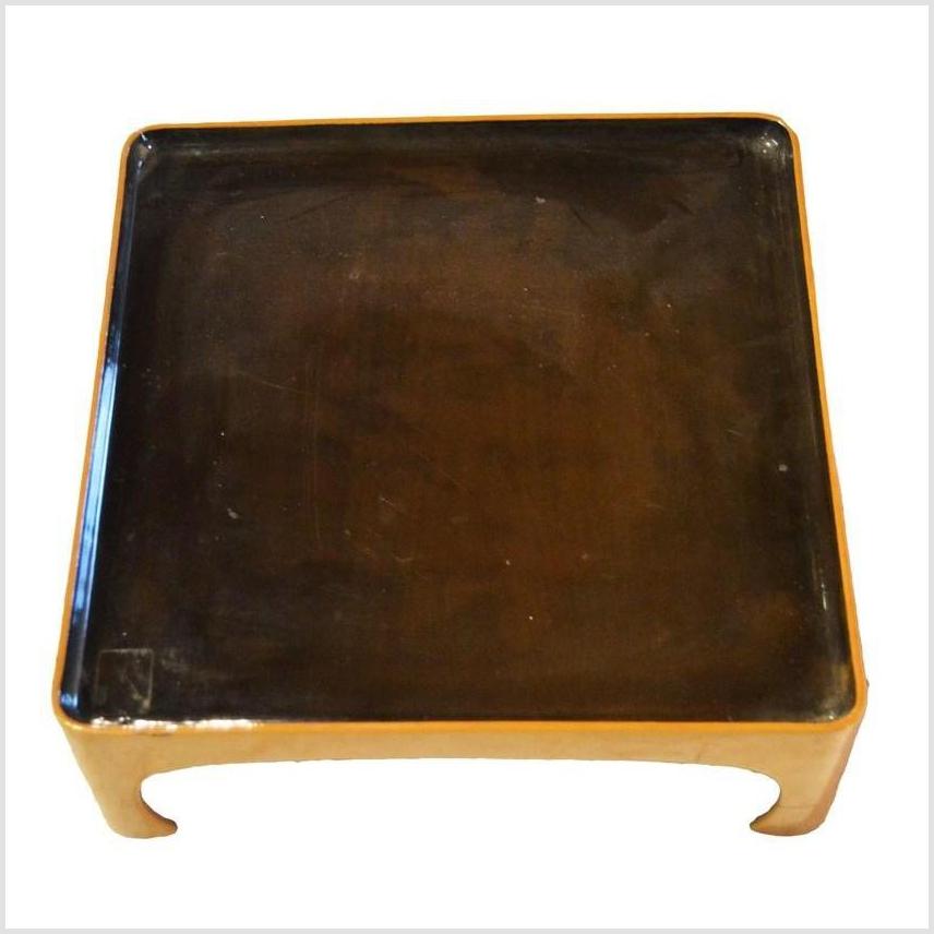 Japanese Taisho Lacquered Bamboo Tea Ceremony Tray-5. Asian & Chinese Furniture, Art, Antiques, Vintage Home Décor for sale at FEA Home