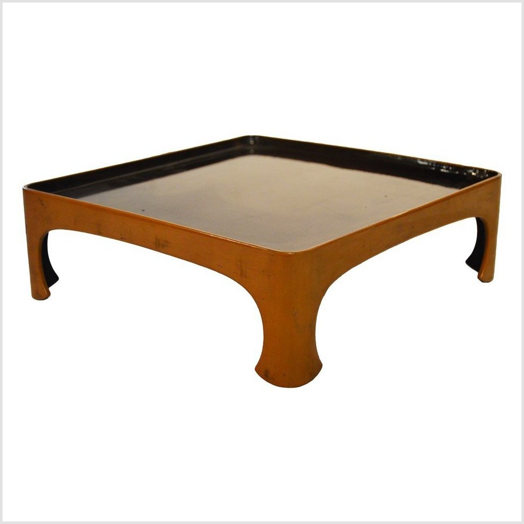 Japanese Taisho Lacquered Bamboo Tea Ceremony Tray-6. Asian & Chinese Furniture, Art, Antiques, Vintage Home Décor for sale at FEA Home