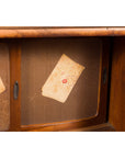 Japanese Taishō Period Open Bookshelf Sliding Doors, Curvy Shelf and Drawer-8. Asian & Chinese Furniture, Art, Antiques, Vintage Home Décor for sale at FEA Home