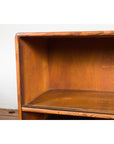 Japanese Taishō Period Open Bookshelf Sliding Doors, Curvy Shelf and Drawer-9. Asian & Chinese Furniture, Art, Antiques, Vintage Home Décor for sale at FEA Home