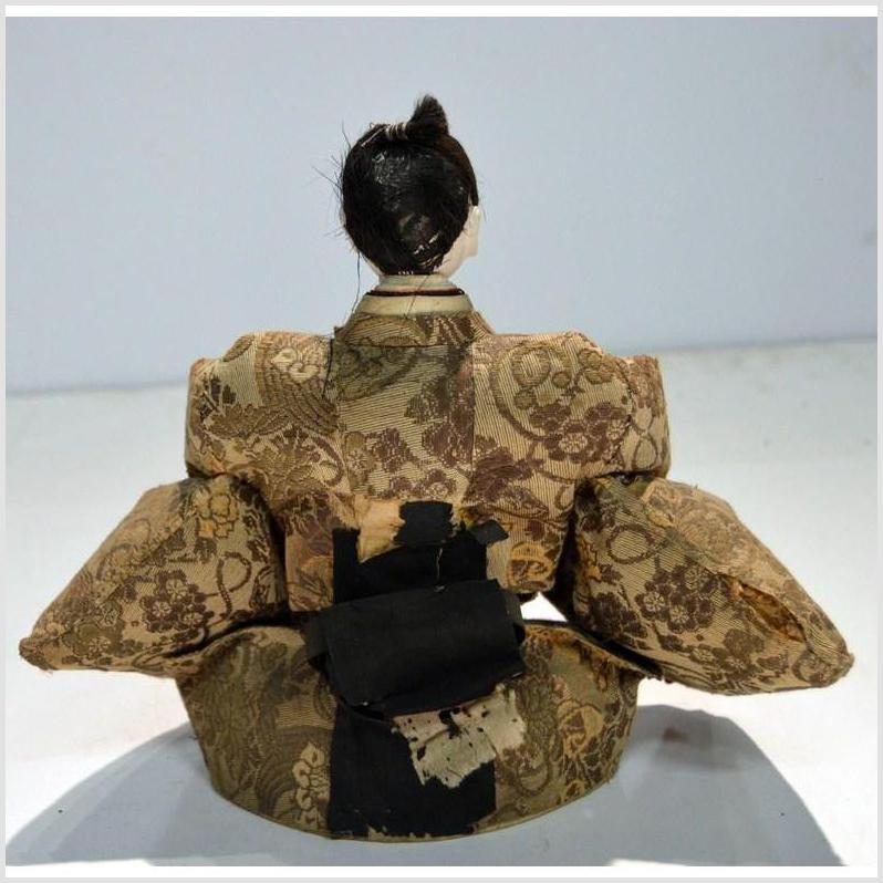 Japanese Taisho Samurai Doll-8. Asian & Chinese Furniture, Art, Antiques, Vintage Home Décor for sale at FEA Home