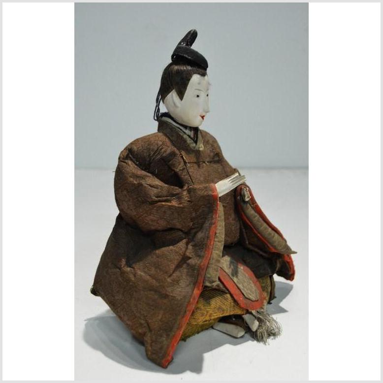 Japanese Taisho Samurai Doll-5. Asian & Chinese Furniture, Art, Antiques, Vintage Home Décor for sale at FEA Home