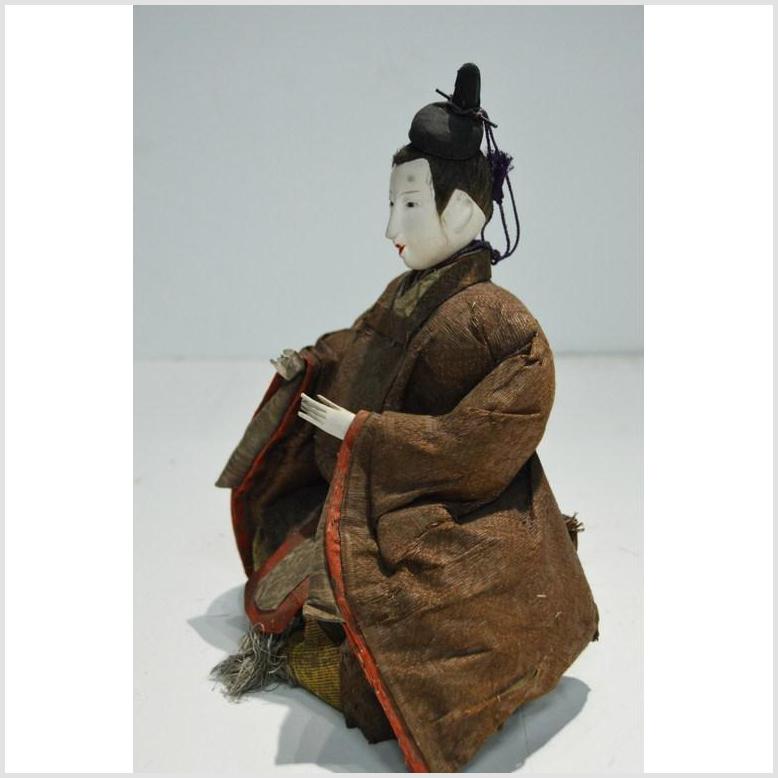 Japanese Taisho Samurai Doll-6. Asian & Chinese Furniture, Art, Antiques, Vintage Home Décor for sale at FEA Home