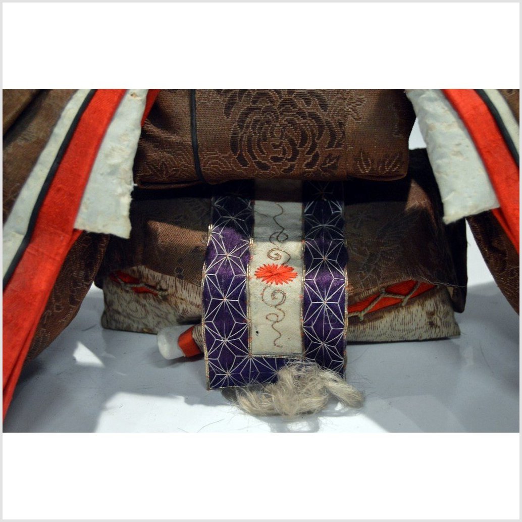 Japanese Taisho Samurai Doll-4. Asian & Chinese Furniture, Art, Antiques, Vintage Home Décor for sale at FEA Home