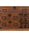 Japanese Taishō Tansu Chest in Isho-Dansu Style with Six Drawers and Safe-13. Asian & Chinese Furniture, Art, Antiques, Vintage Home Décor for sale at FEA Home