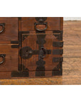 Japanese Taishō Tansu Chest in Isho-Dansu Style with Six Drawers and Safe-9. Asian & Chinese Furniture, Art, Antiques, Vintage Home Décor for sale at FEA Home