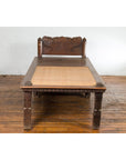 Javanese 19th Century Teak Wood Daybed with Storage and Hand Woven Rattan-13. Asian & Chinese Furniture, Art, Antiques, Vintage Home Décor for sale at FEA Home