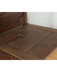 Javanese 19th Century Teak Wood Daybed with Storage and Hand Woven Rattan-15. Asian & Chinese Furniture, Art, Antiques, Vintage Home Décor for sale at FEA Home