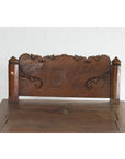 Javanese 19th Century Teak Wood Daybed with Storage and Hand Woven Rattan-5. Asian & Chinese Furniture, Art, Antiques, Vintage Home Décor for sale at FEA Home