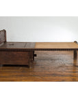 Javanese 19th Century Teak Wood Daybed with Storage and Hand Woven Rattan-7. Asian & Chinese Furniture, Art, Antiques, Vintage Home Décor for sale at FEA Home