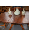 Javanese Oval Dining Table-1. Asian & Chinese Furniture, Art, Antiques, Vintage Home Décor for sale at FEA Home