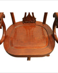 Javanese Swivel Desk Chair-3. Asian & Chinese Furniture, Art, Antiques, Vintage Home Décor for sale at FEA Home
