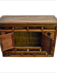 Antique Korean Chest with Butterfly Pattern Brass Hardware from the 19th Century-4. Asian & Chinese Furniture, Art, Antiques, Vintage Home Décor for sale at FEA Home
